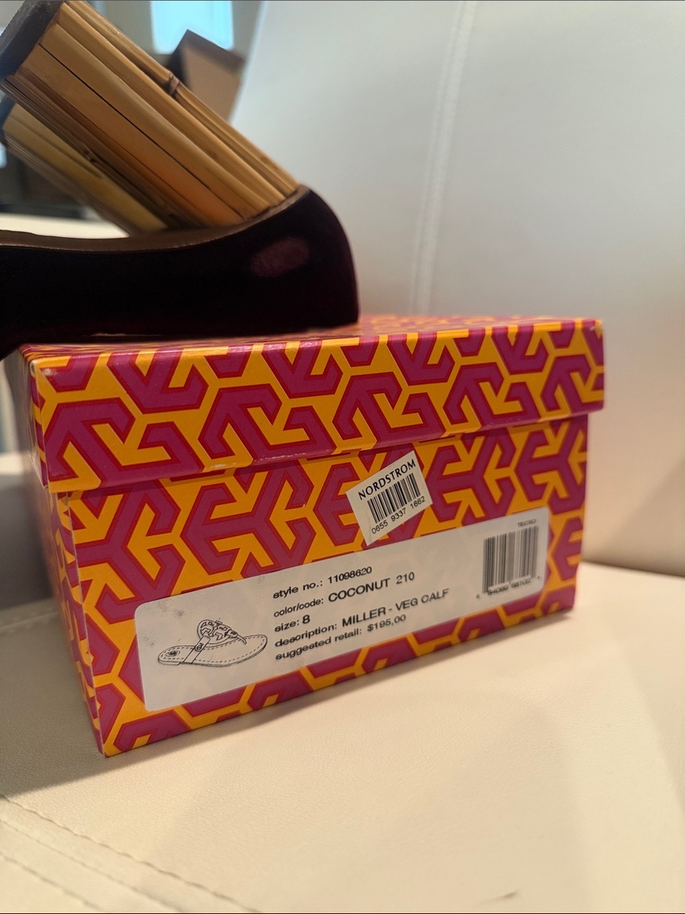 Tory Burch Velvet Block Heels - Picture 8 of 8